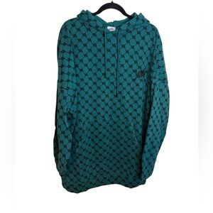 Yitty Oversized Hoodie Logo Sweatshirt Dress